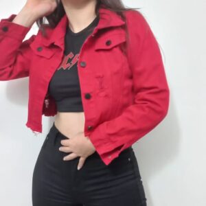 Torera rojo fuego