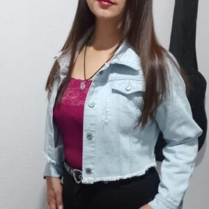 Torera azul hielo